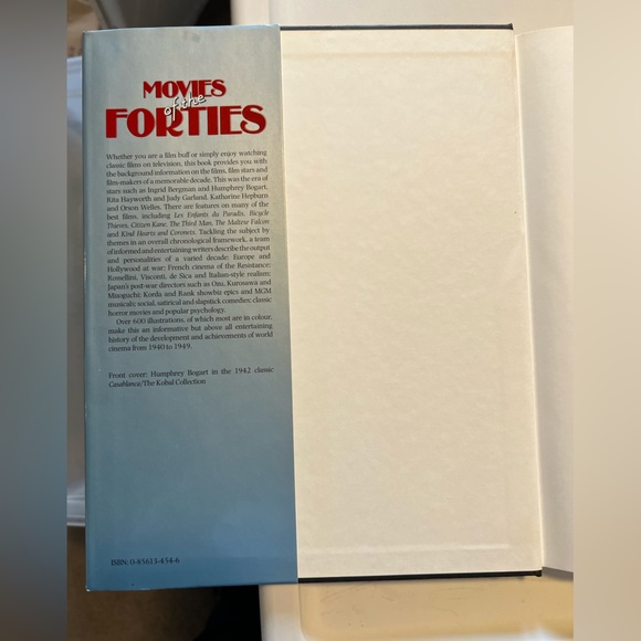 Movies of the Forties by Ann Lloyd. 1982 Hardcover. - Picture 4 of 8